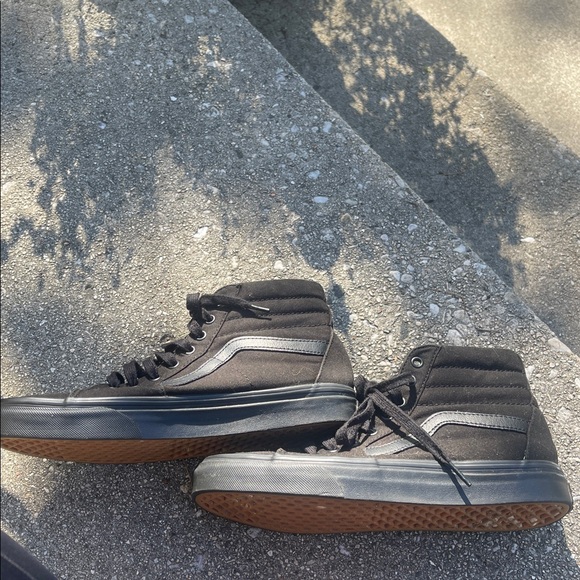 Vans Classic Black High-Tops - Picture 2 of 6